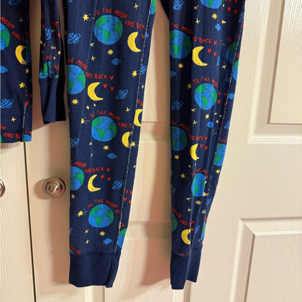 HANNA ANDERSSON WOMEN'S ORGANIC LOVE YOU TO THE MOON PAJAMAS - Picture 4 of 7